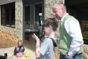 Professional Artists Work With Students At Hickory Hills