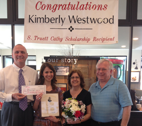 CONGRATULATIONS KIMBERLY WESTWOOD