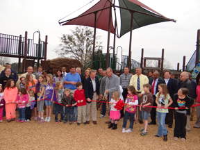 NEW PLAYGROUND AT CAUBLE PARK