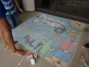 KMHS Sidewalk Chalk Competition Winners
