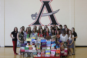 Allatoona High School’s Teen Shoe Box Party