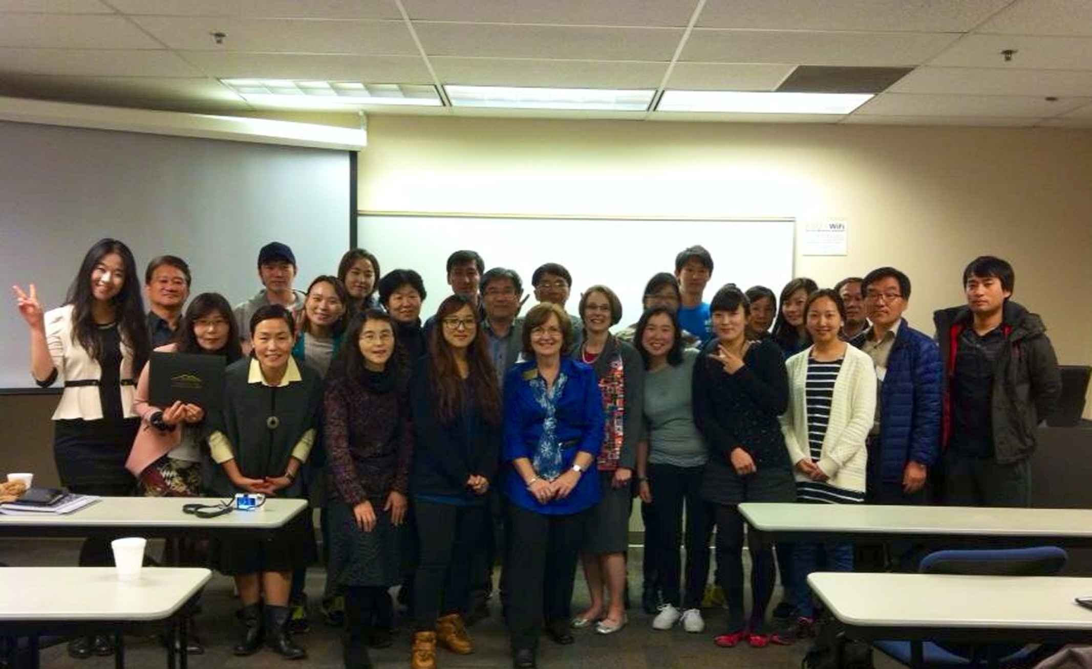 Korean Educators Complete ESL Training Program