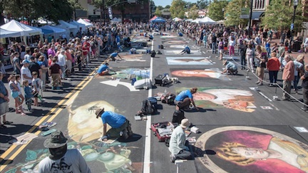 Chalktoberfest – Sat and Sun, October 13 & 14 – On the Square, Marietta