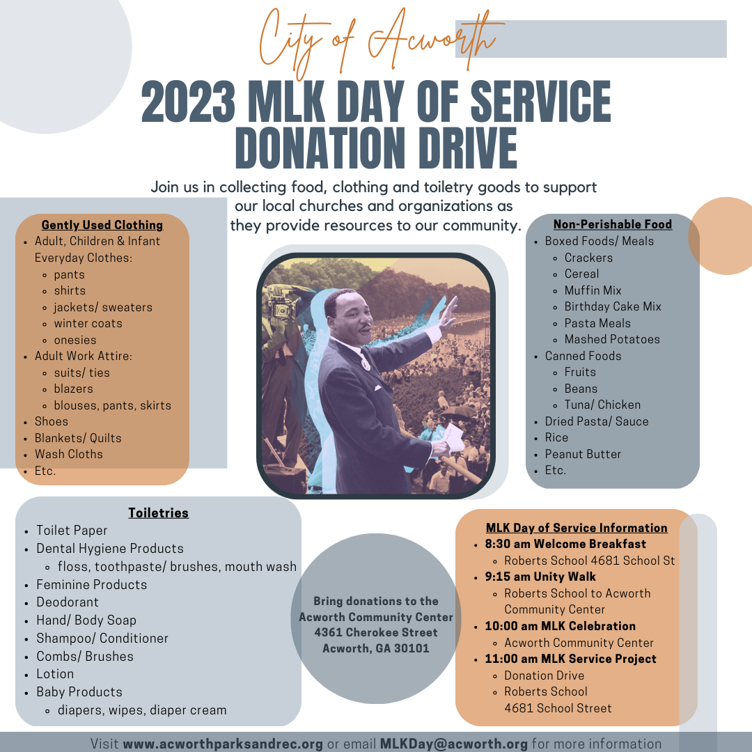 2023 MLK Day Acworth Service Project